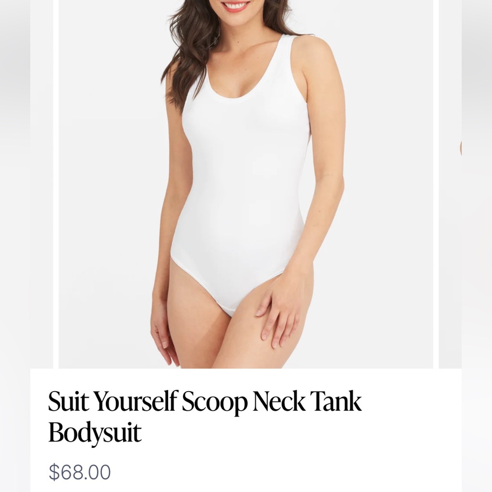 Spanx Suit Yourself Scoop Neck Tank Bodysuit
